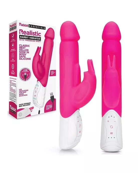 RR Rechargeable Realistic Rabbit Purple