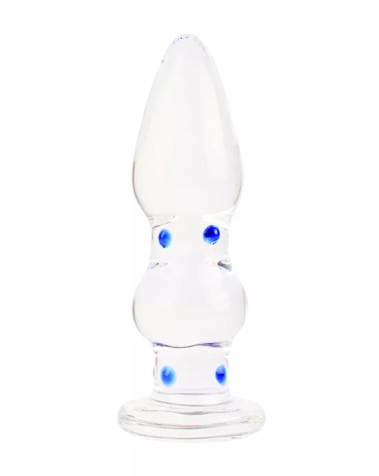 Lucent Sphere Glass Butt Plug