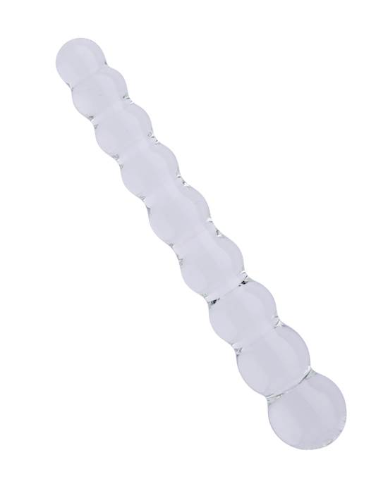 Lucent Celeste Beaded Glass Wand