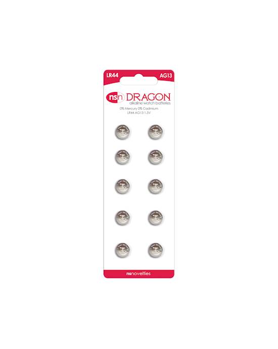 Dragon Alkaline Ag13/lr44 Battery 10-pack