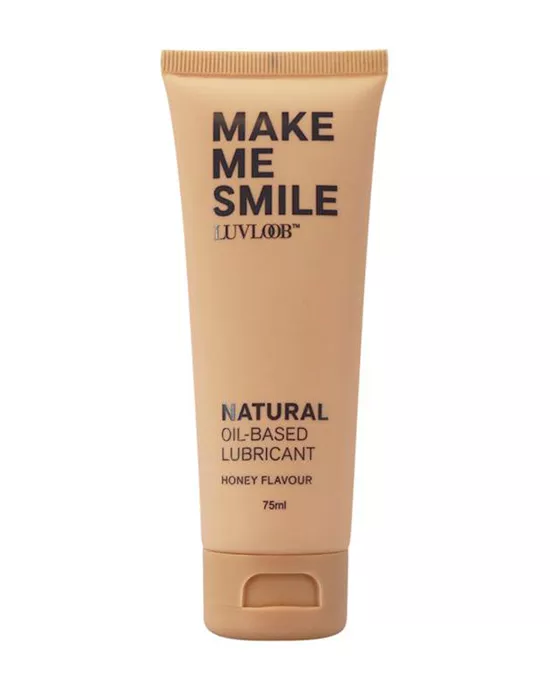 Luvloob Make Me Smile OilBased Lubricant  Honey