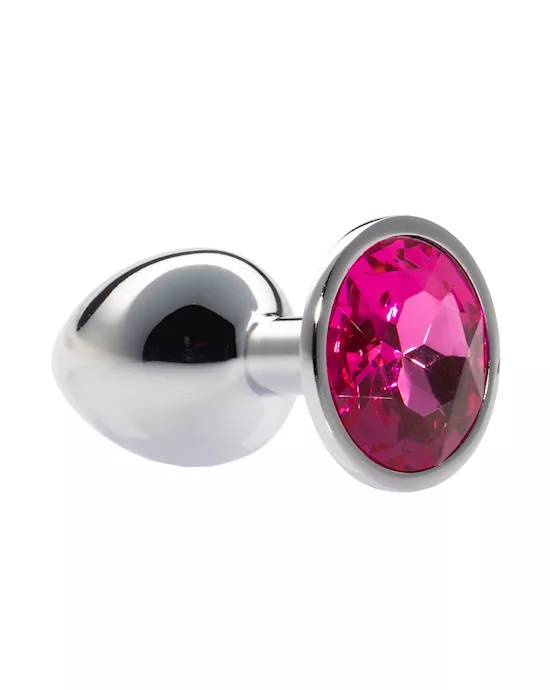Kink Range Alloy Gem Butt Plug 28 Inch
