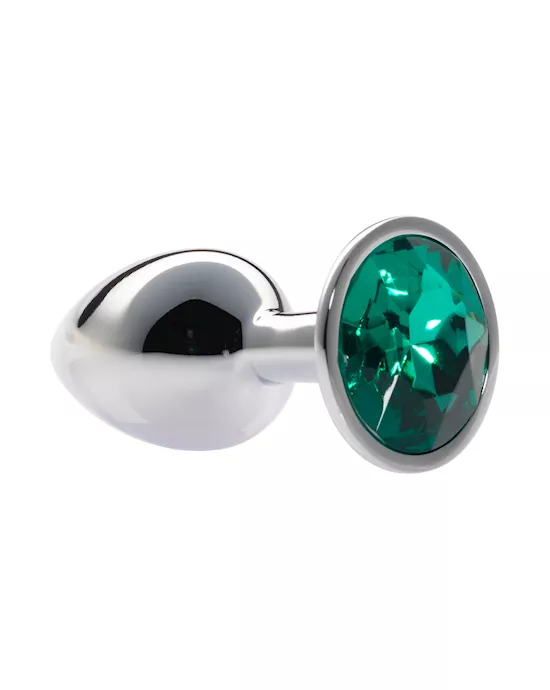 Kink Range Alloy Gem Butt Plug  28 Inch
