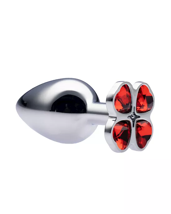 Kink Range Flower Gem Butt Plug - 3.2 Inch