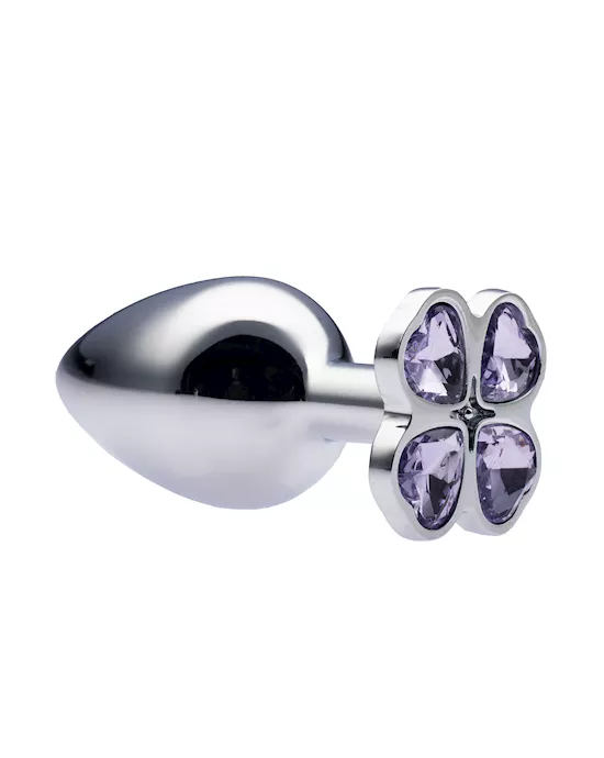 Kink Range Flower Gem Butt Plug - 3.2 Inch