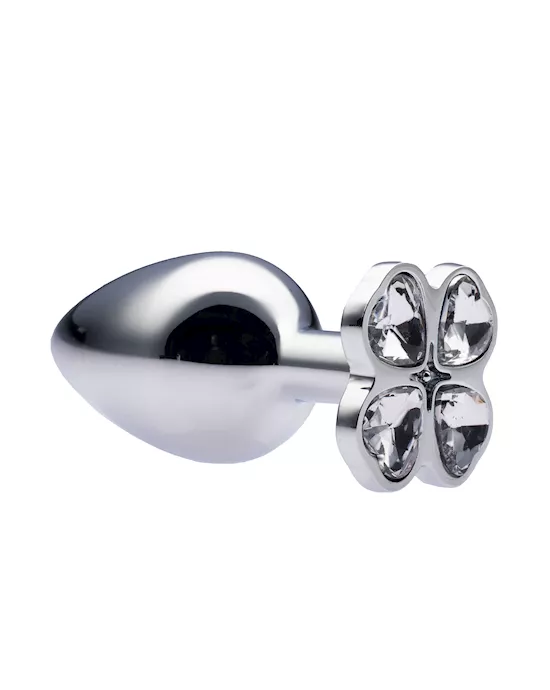 Kink Range Flower Gem Butt Plug - 3.2 Inch