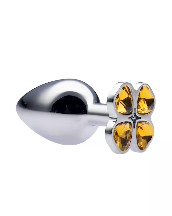 Kink Range Flower Gem Butt Plug - 3.2 Inch