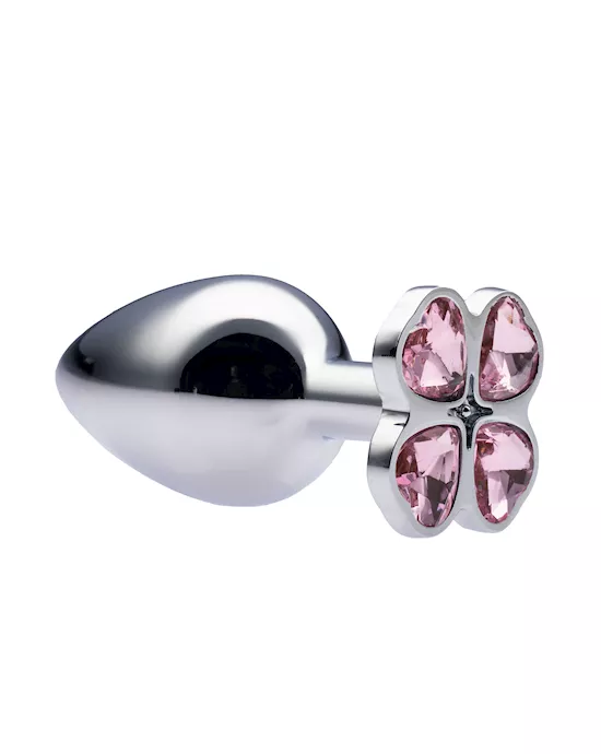 Kink Range Flower Gem Butt Plug - 3.7 Inch