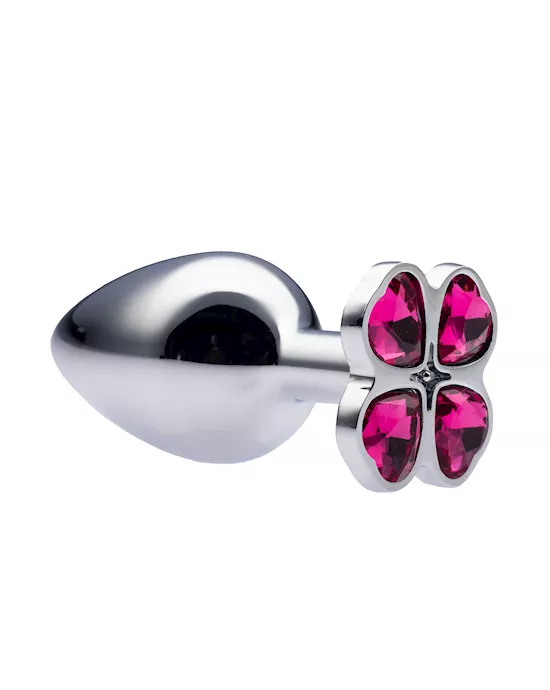 Kink Range Flower Gem Butt Plug - 3.7 Inch