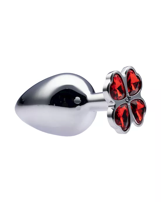 Kink Range Flower Gem Butt Plug - 3.7 Inch