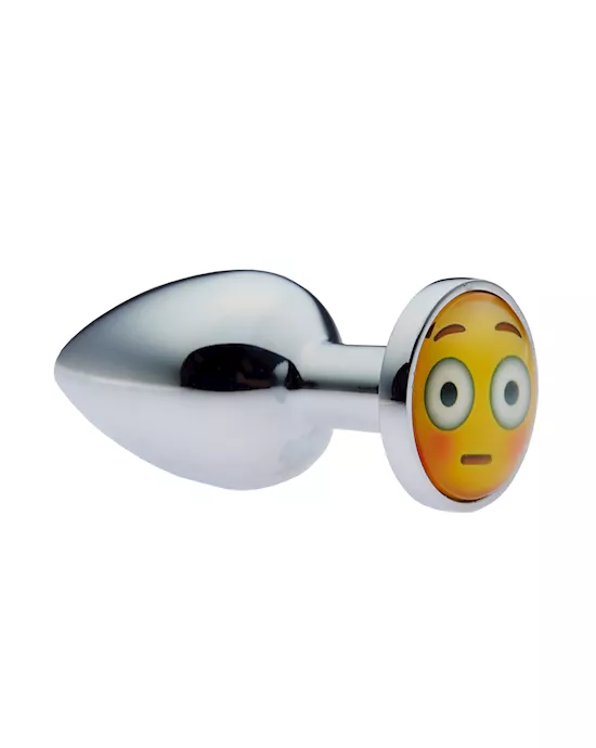 KinKi Spooked Emoji Anal Plug - 2.7 Inch