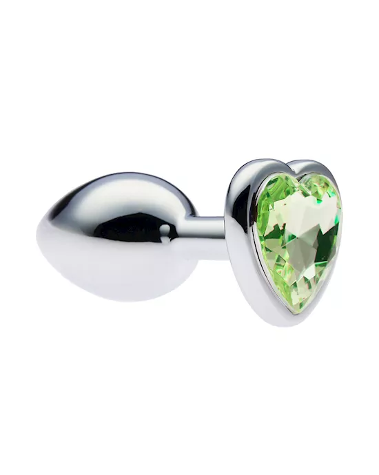 KinKi Jewelled Heart Butt Plug