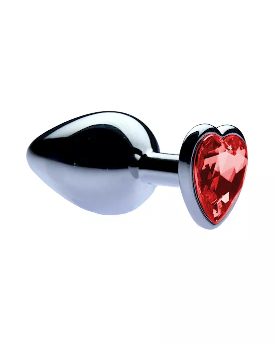 KinKi Jewelled Heart Butt Plug