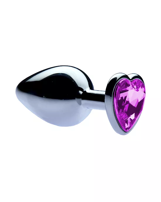 Kinki Jewelled Heart Butt Plug