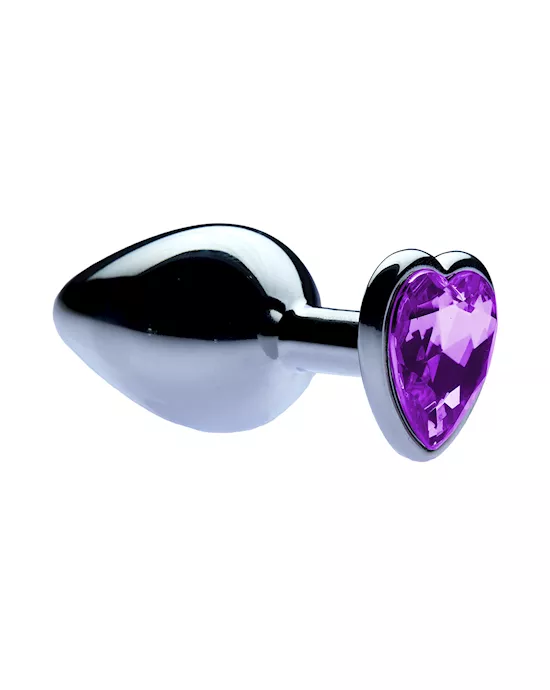 KinKi Jewelled Heart Butt Plug