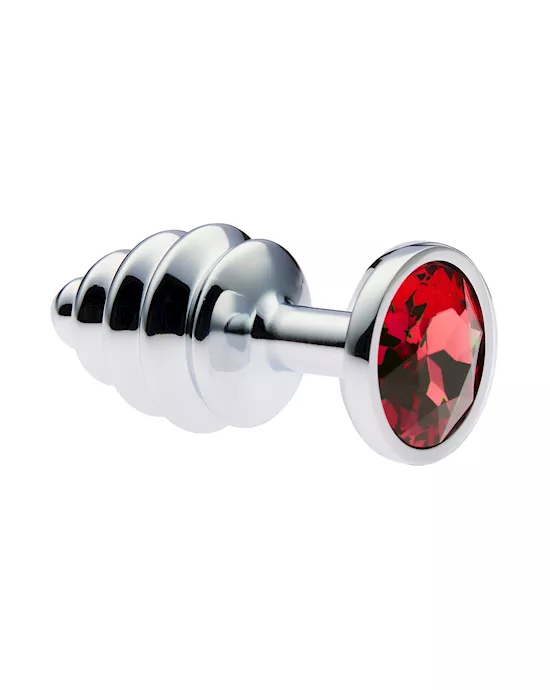 Kinki Ridged Jewelled Anal Plug