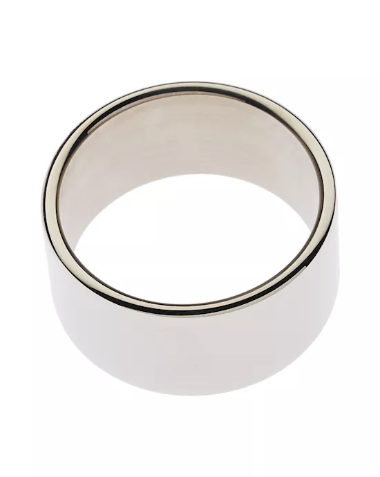 Kink Range Stainless Steel Banded Penis Head Ring - 26mm