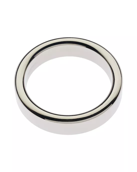 Kink Range Stainless Steel Cock Ring - 47mm