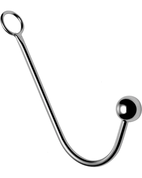 Kink Stainless Steel Anal Hook - Large