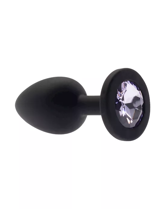 Kink Range Silicone Gemmed Butt Plug - 2.8 Inch