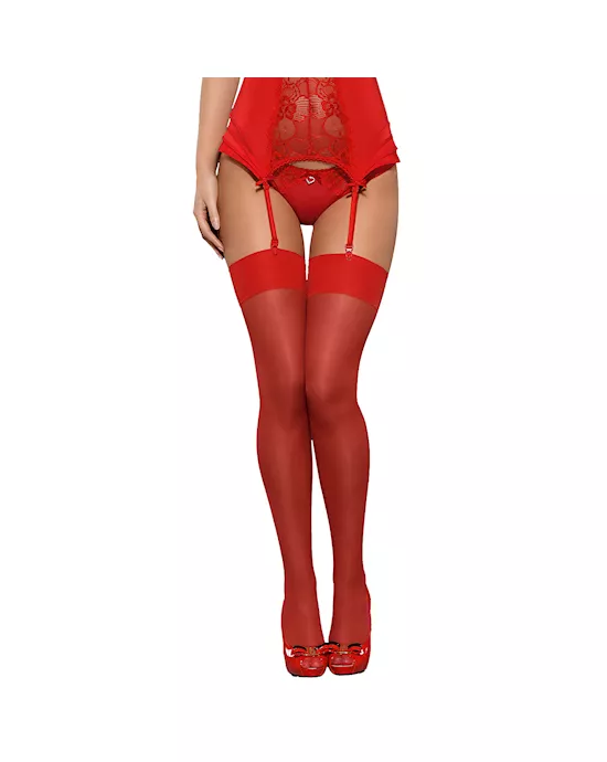 Obsessive Banded Stockings