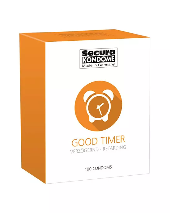 Secura Good Timer Condoms - 100 pack