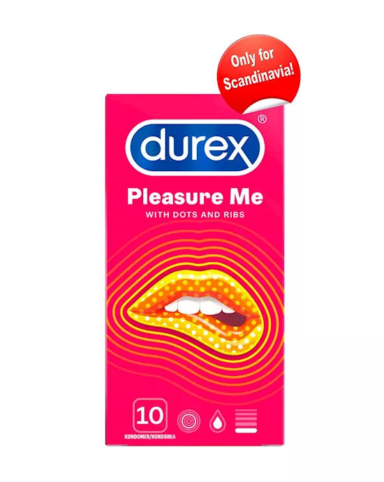 Durex Pleasure Me Condoms 10 Pack