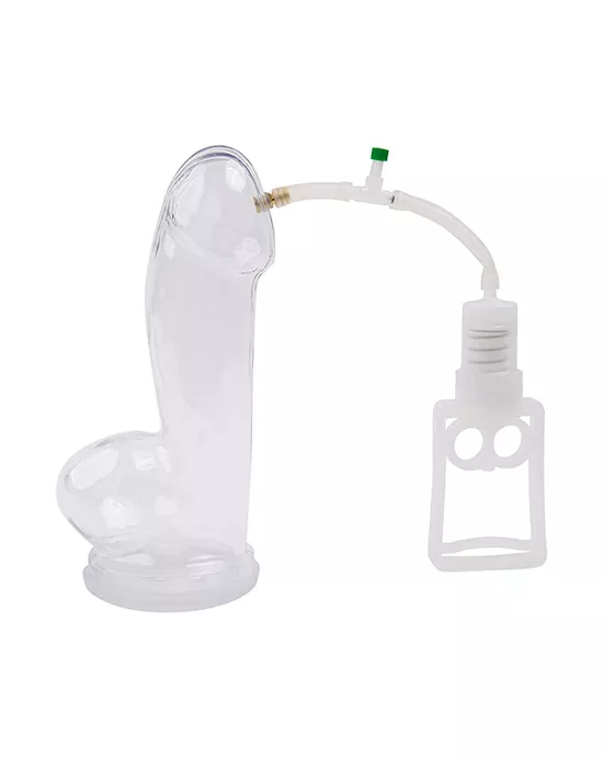 Realistic Penis Pump Xl - Pro Crystal
