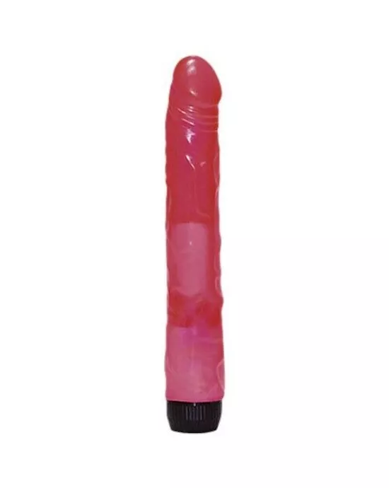 Pink Popsicle Jelly Vibrator - 10 Inch