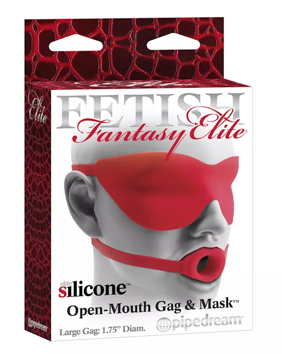 Fetish Fantasy Elite Large Open-Mouth Gag & Mask