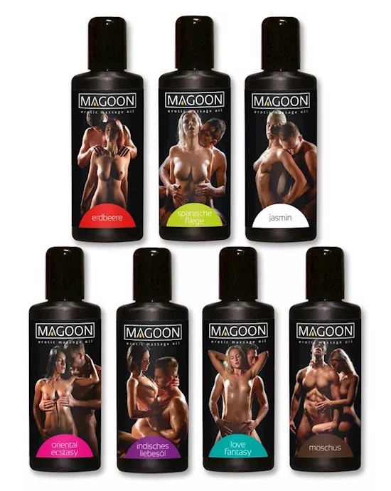 Best of Magoon Massage Oil - Set of 7