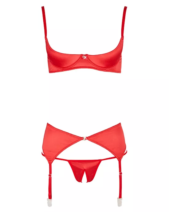 Desire Shelf Bra Set