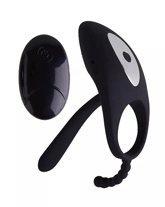 Magic Tongue Remote Controlled Couples Cock Ring Vibrator