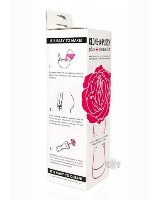 Clone A Pussy Plus Sleeve Kit Hot Pink