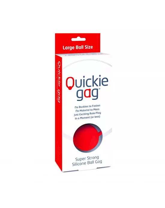 Quickie Ball Gag - Large