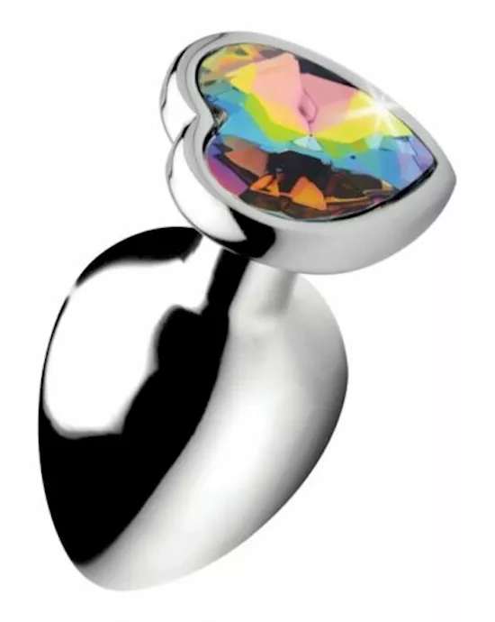 Prism Heart Anal Plug - 3.2 Inch
