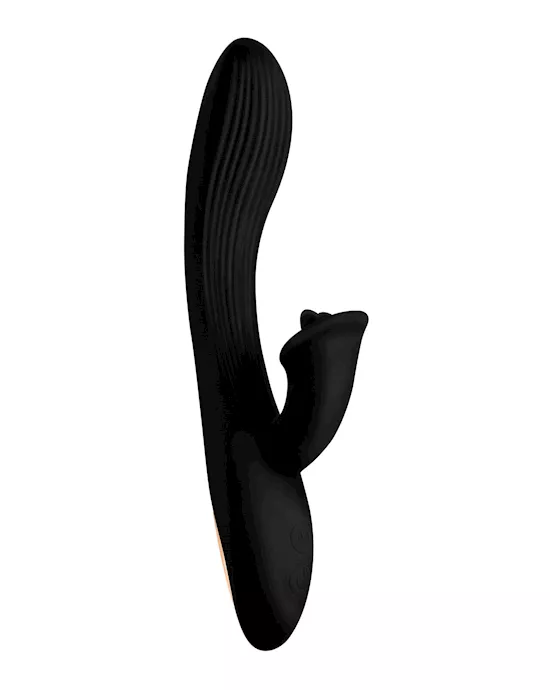 Wonder Vibes 7X Bendable Silicone Clit Stim Vibe - 8.3 Inch