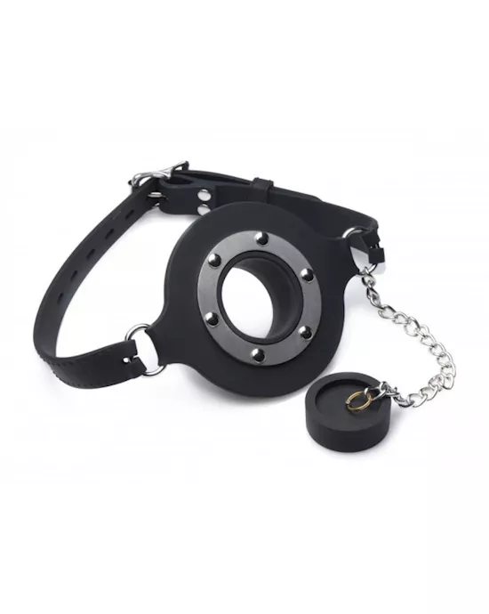 Master Series Pie Hole Silicone Feeding Gag