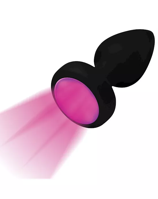 Light Up Anal Plug - 3.7 Inch