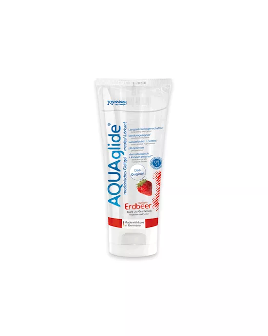 Aquaglide Flavoured Lubricant - Strawberry