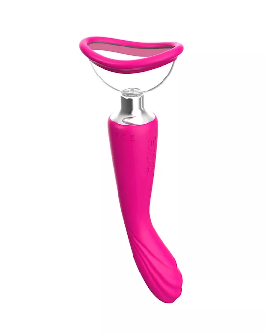 G Spot Vibrator With Pussy Pump 