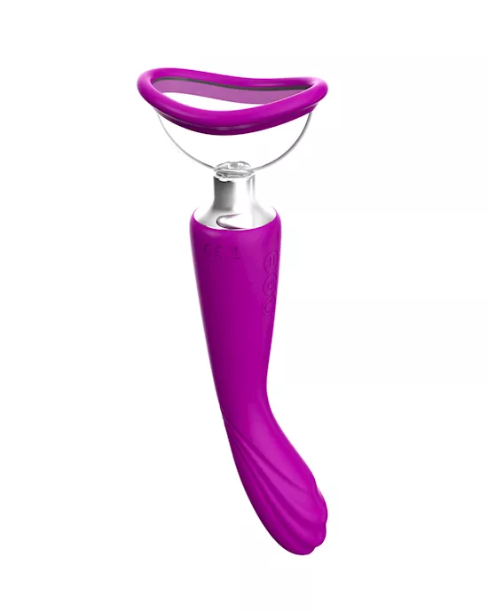 G Spot Vibrator With Pussy Pump 