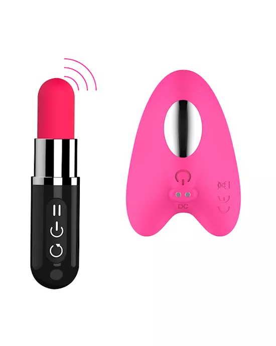 Ebby Lipstick Remote Control Wearable Vibrator