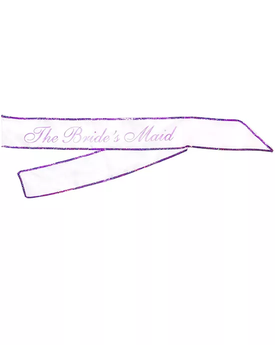 Maid Of Honor Sash