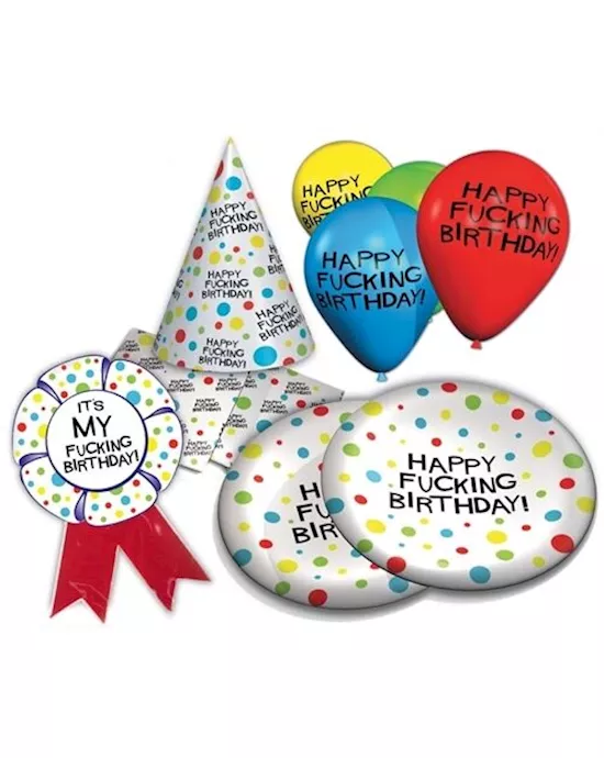 X-Rated Birthday Party Pack'