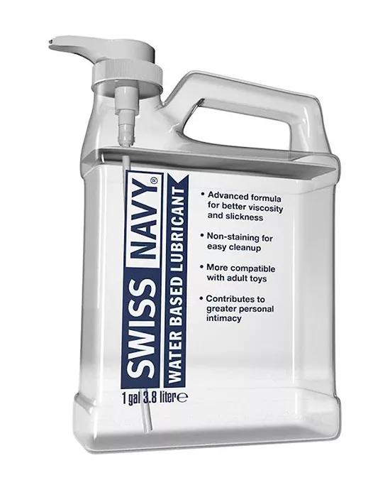 Swiss Navy Waterbased Lubricant 3785ml