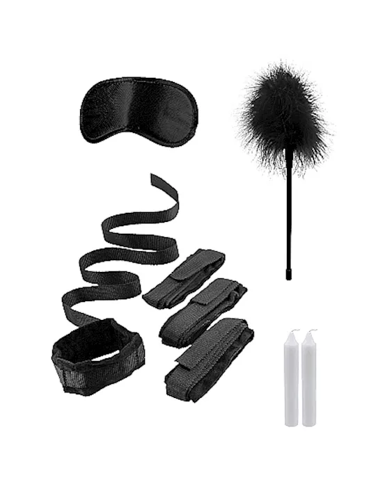 Bed Bindings Restraint Kit- Black