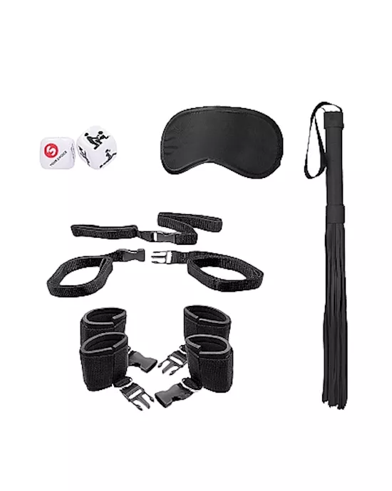 Bed Post Bindings Restraining Kit- Black