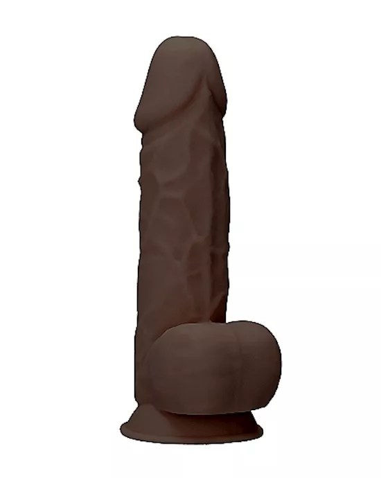 Silicone Dildo with Balls