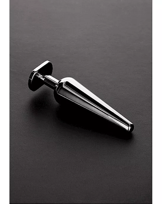 Heavy Steel Butt Plug - Large